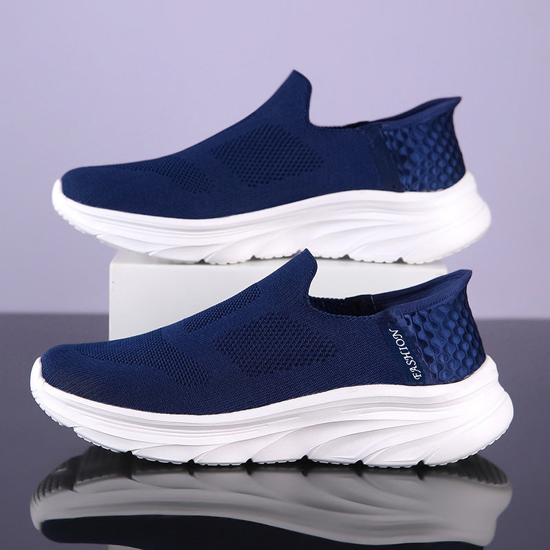 Damen Komfortable Slip-On Sneakers EB