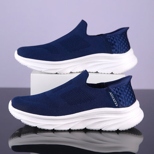 Damen Komfortable Slip-On Sneakers EB