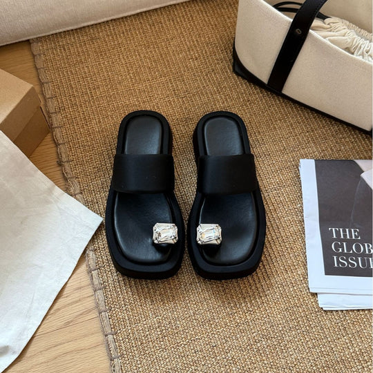 Damen Komfortable Sandalen mit eleganter Schnalle und rutschfester Sohle EB