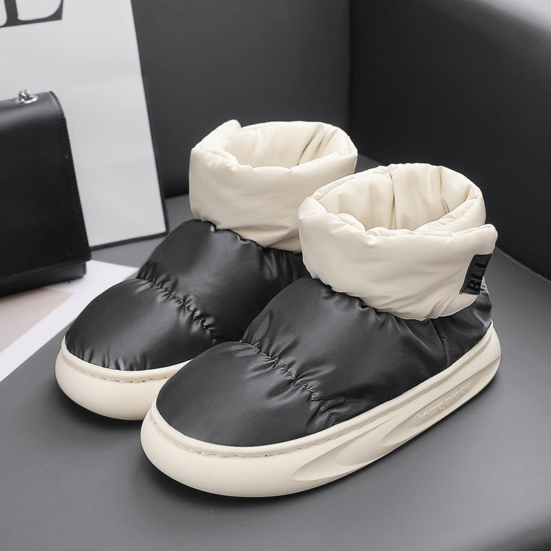 Damen warme Isolier-Schuhe mit hochwertiger Polsterung und rutschfester Sohle EB