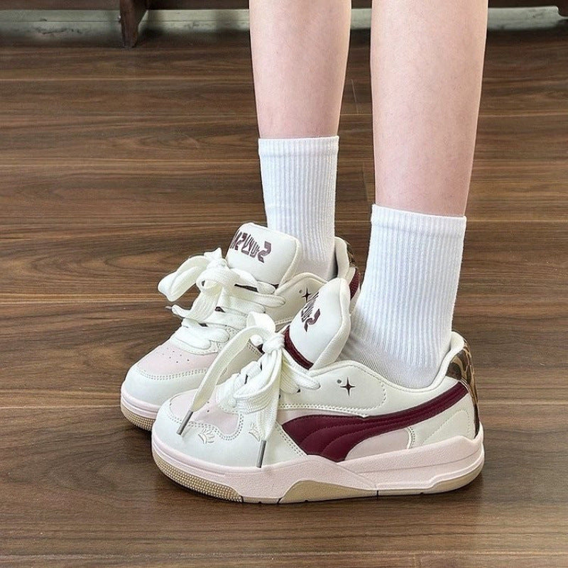 Damen Modische Sneaker mit atmungsaktiver Netzstruktur und rutschfester Sohle EB