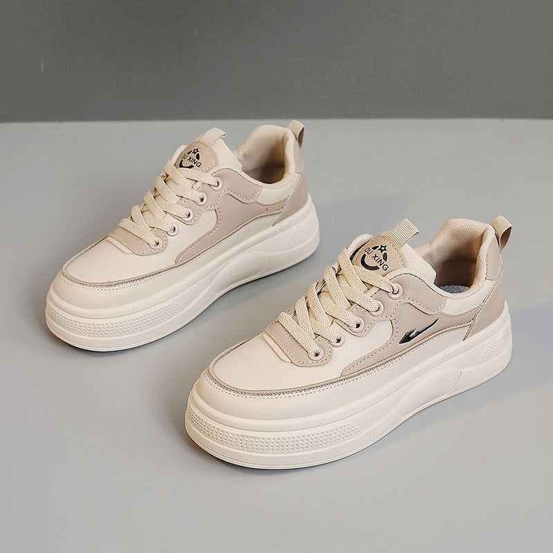 Damen Sneakers mit trendigem Plateausohlen-Design und atmungsaktiven Materialien EB