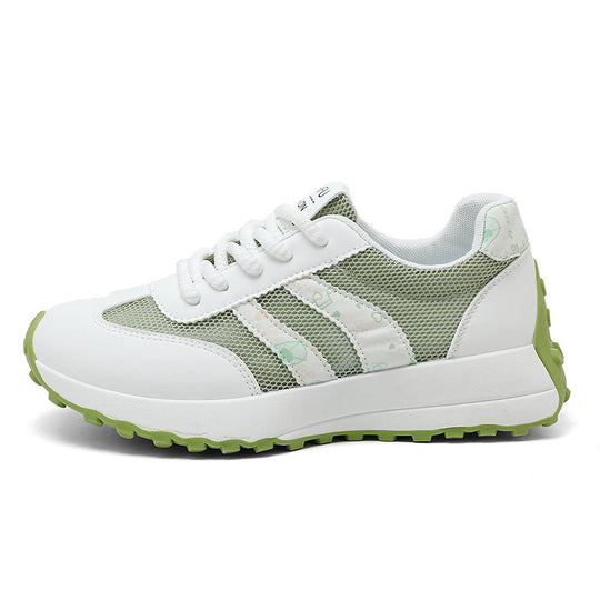 Damen Sportliche Sneakers mit atmungsaktivem Mesh-Obermaterial und flexibler Sohle EB