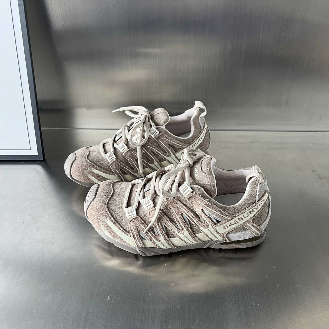 Damen Sportliche Outdoor-Sneaker mit atmungsaktiver Obermaterialstruktur und rutschfester Sohle EB