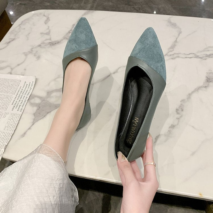 Damen Spitzen Ballerinas mit elegantem Design und komfortabler Sohle EB