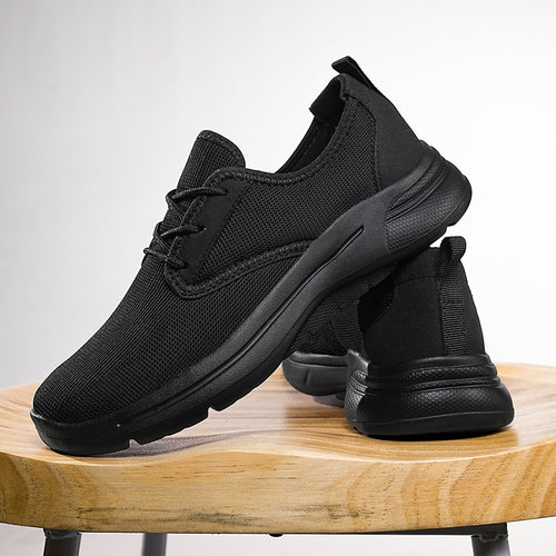 Damen Sneaker mit atmungsaktivem Mesh-Obermaterial und stoßdämpfender Sohle EB