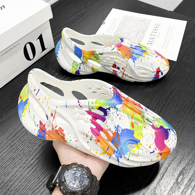 Damen Atmungsaktive Freizeitschuhe mit farbenfrohem Design und rutschfester Sohle EB
