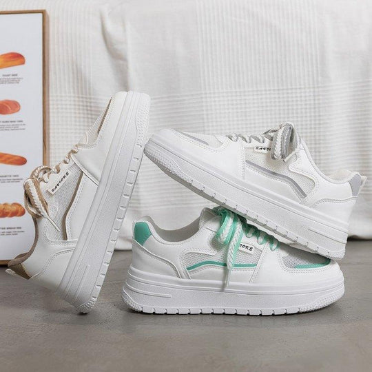 Damen Sportliche Sneakers mit luftiger Mesh-Oberfläche und dämpfender Sohle EB