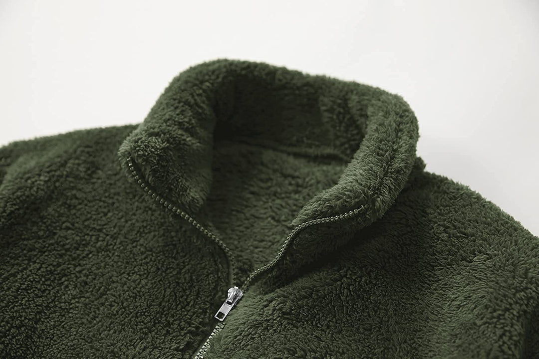 Herren Fleecejacke mit weichem Innenfutter und praktischen Taschen EB