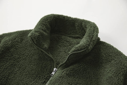 Herren Fleecejacke mit weichem Innenfutter und praktischen Taschen EB