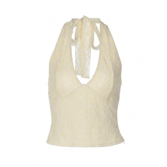 Damen Spitzen-Bustier Top EB