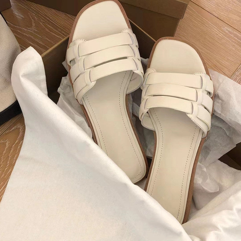 Damen praktische und stilvolle Slipper mit komfortablem Fußbett EB