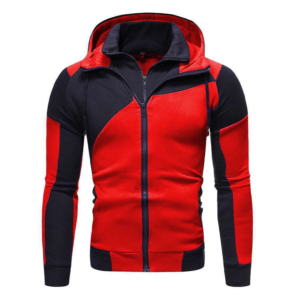 Herren funktionale Sportjacke mit hohem Kragen EB