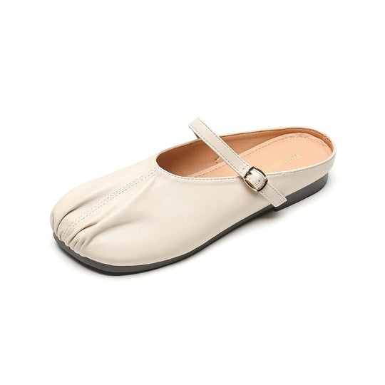 Damen elegante Clogs mit komfortabler Schnallenverstellung EB