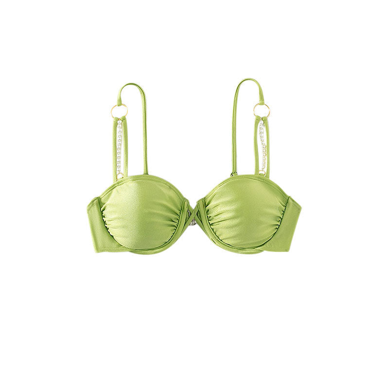 Damen Bikinioberteil mit eleganten Perlendetails EB