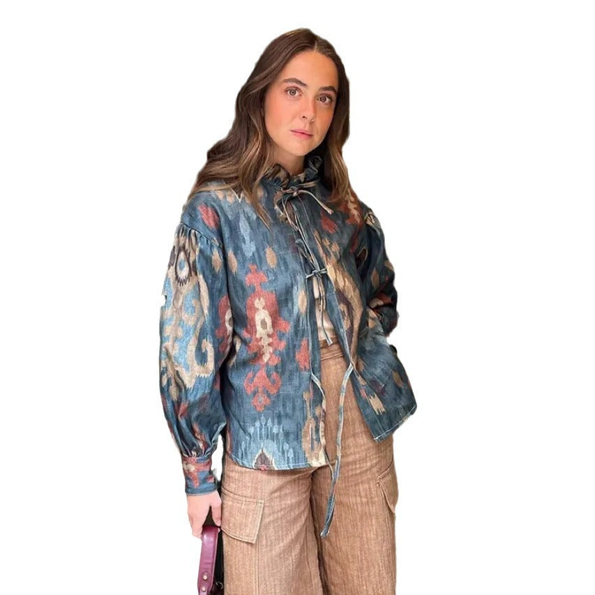Damen Trendige und komfortable Overshirtjacke EB