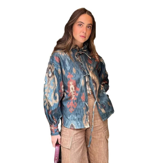 Damen Trendige und komfortable Overshirtjacke EB
