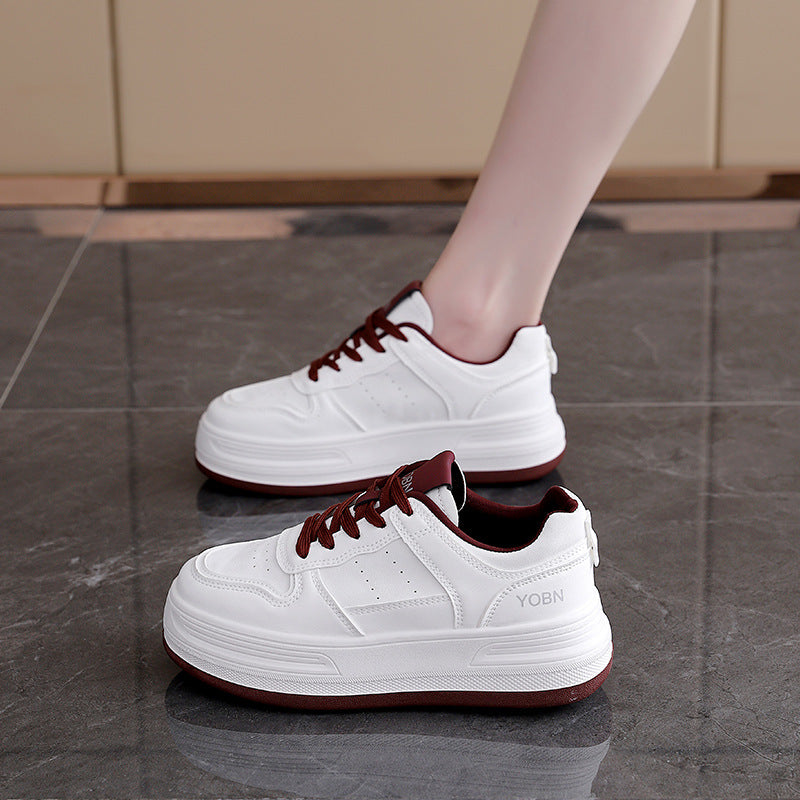 Damen modische Sneakers mit dicker Dämpfung und atmungsaktiver Oberseite EB