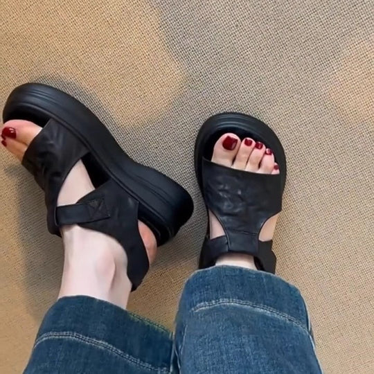 Damen bequeme und stylische Sandalen EB