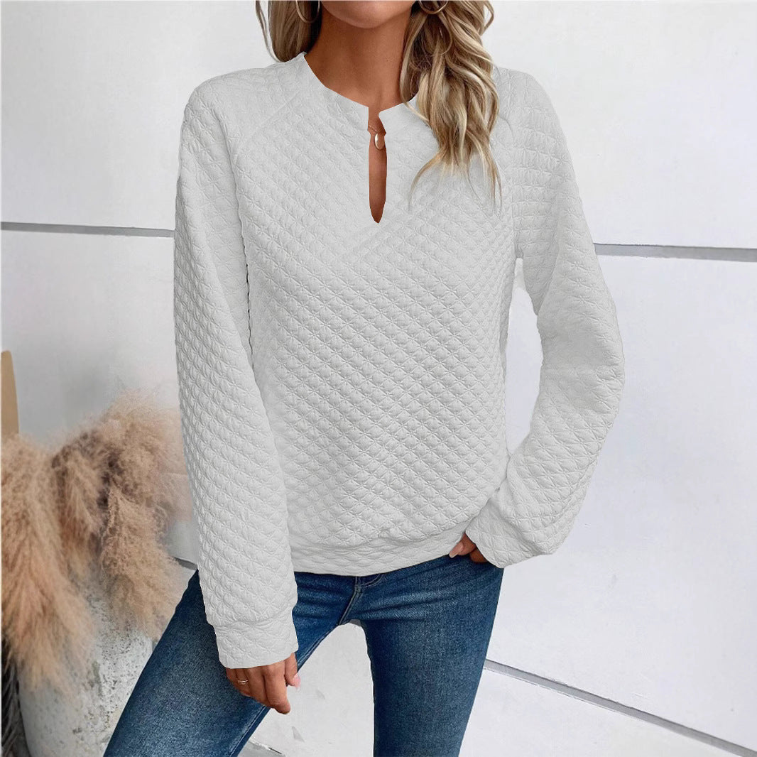 Damen Quilted Pullover EB