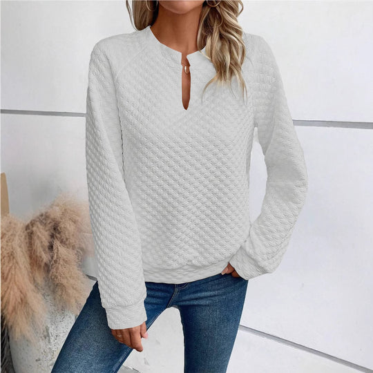 Damen Quilted Pullover EB