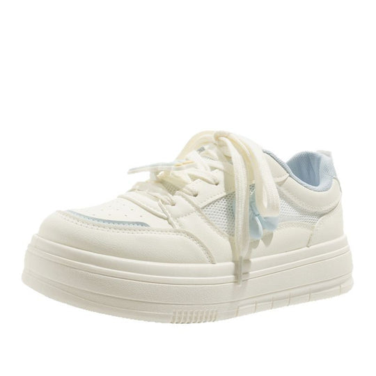 Damen Sneaker mit verspieltem Schleifenmotiv und bequemer Dämpfung EB