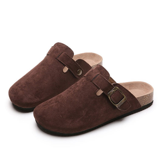 Damen Komfortable Clogs mit verstellbarem Riemen EB