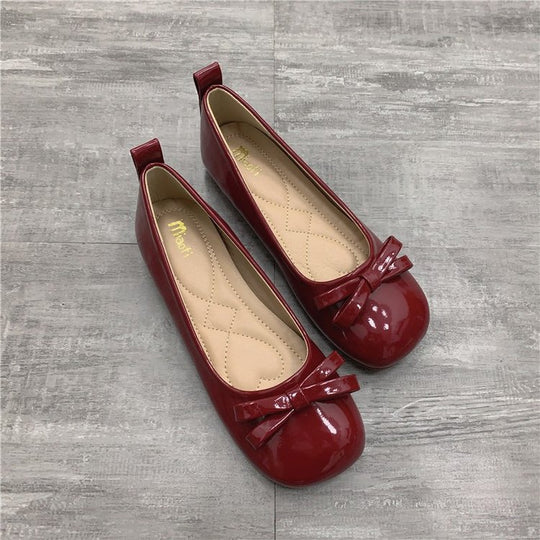 Damen Ballerinas mit süßer Schleifenapplikation und komfortablem Fußbett EB