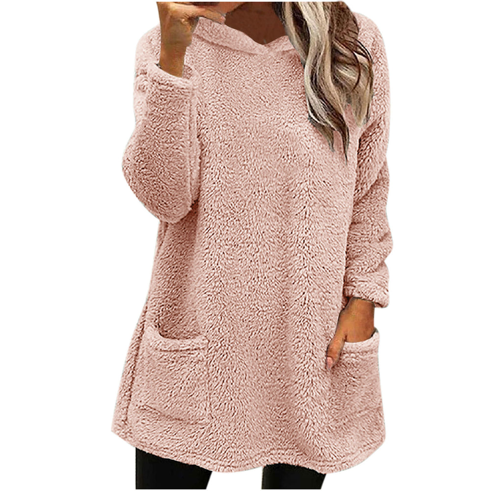 Damen Kuschelige Fleece-Pullover EB