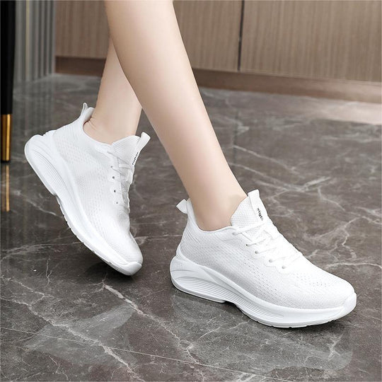 Damen Sportliche Lauf-Sneaker mit atmungsaktivem Mesh-Obermaterial und innovativer Dämpfung EB