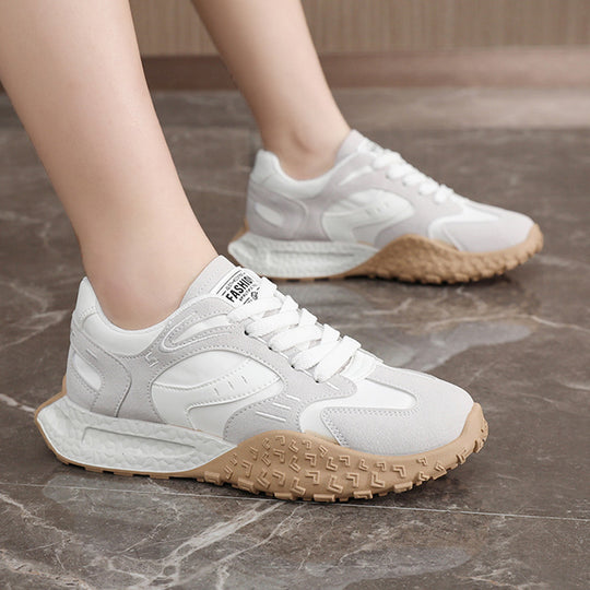 Damen Sportliche Sneakers mit rutschfester Sohle und atmungsaktiver Mesh-Oberfläche EB