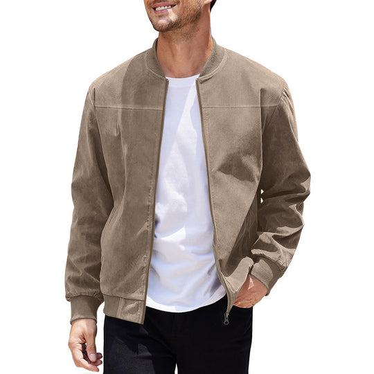 Herren stylische Bomberjacke mit sportlichem Schnitt EB