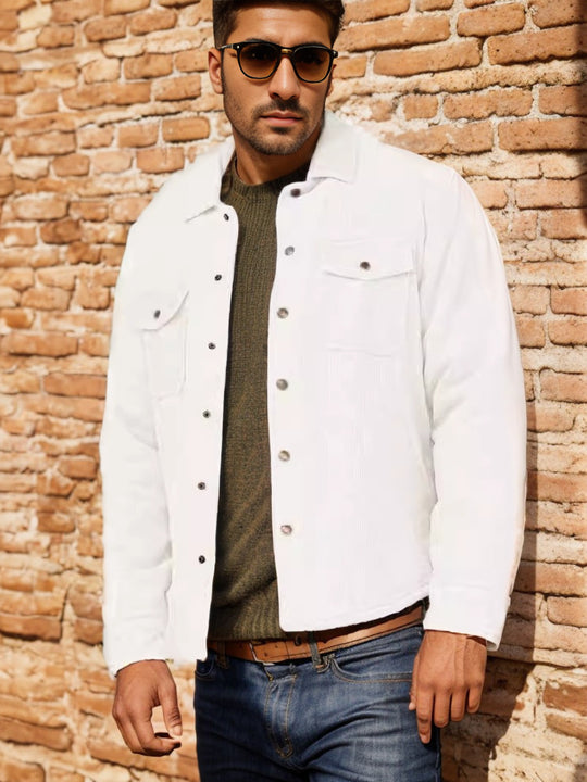 Herren samtige Überziehjacke EB