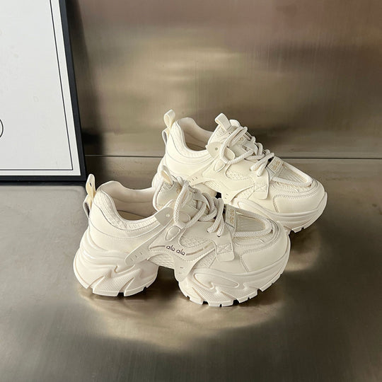Damen Chunky Sneakers mit verstärkter Sohle und atmungsaktivem Mesh-EB