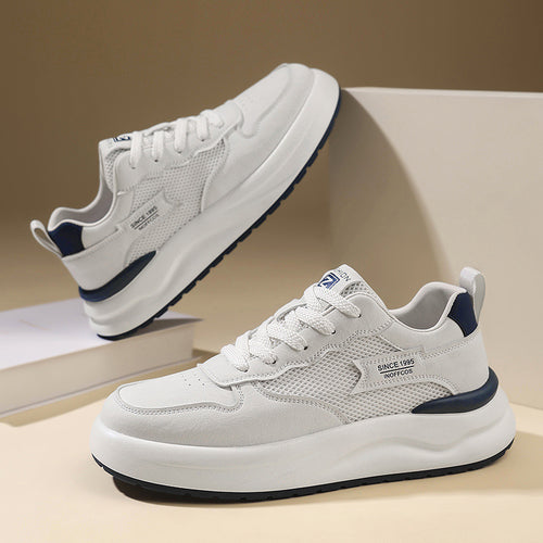 Damen Hochwertige Chunky Sneakers mit atmungsaktivem Mesh-Heel und dämpfender Sohle EB