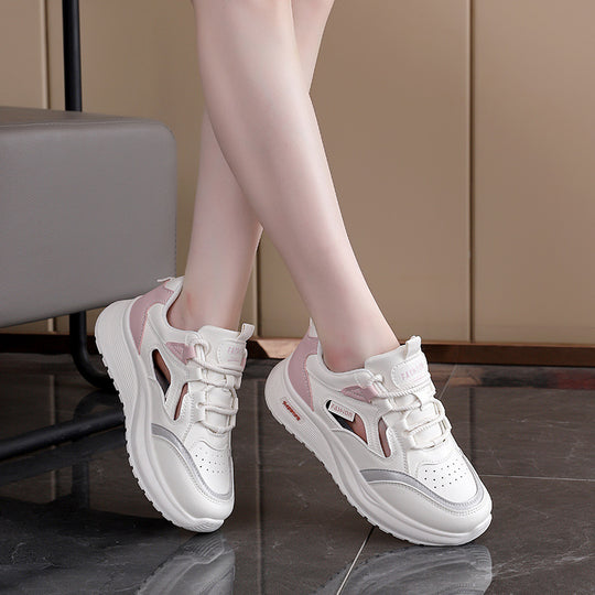 Damen Modische Sneakers mit atmungsaktivem Netzmaterial und dämpfendem Komfort EB