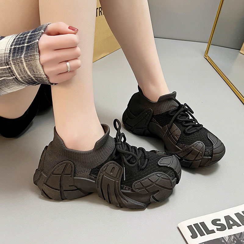 Damen Sportliche Freizeitschuhe mit atmungsaktiver Struktur und rutschfester Sohle EB