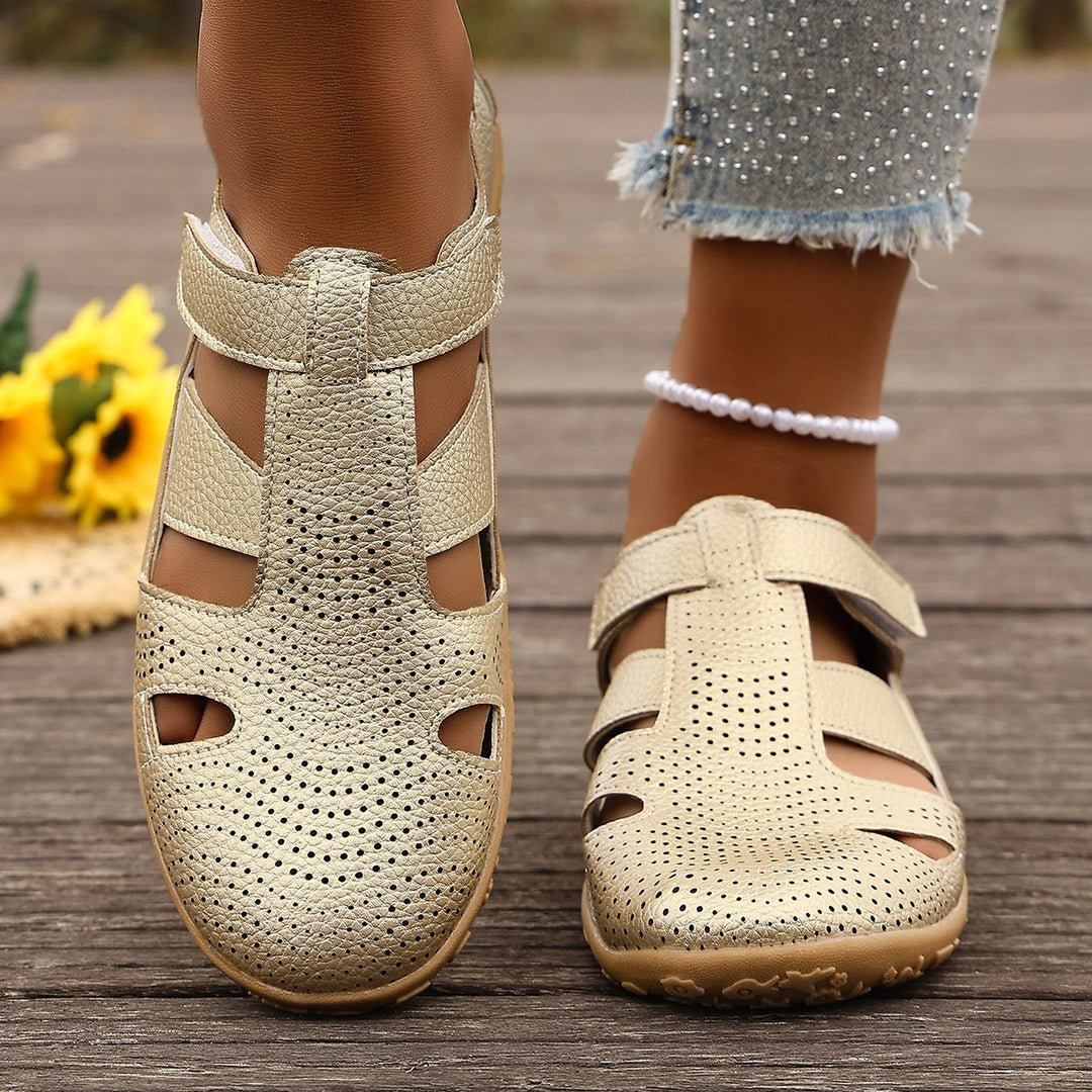 Damen Leichte und atmungsaktive Sandalen mit verstellbarem Riemen EB
