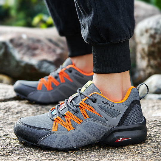 Damen Hochwertige Trail-Laufschuhe mit rutschfester Sohle und atmungsaktiven Einsätzen EB