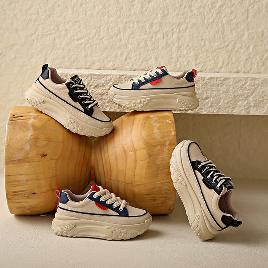 Damen Trendige Komfort-Sneaker mit extraleichtem Profil und flexiblem Obermaterial EB