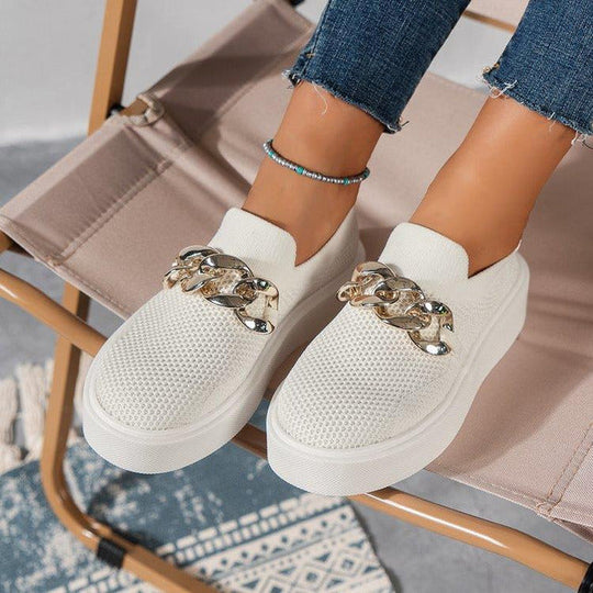 Atmungsaktive Plattformschuhe EB