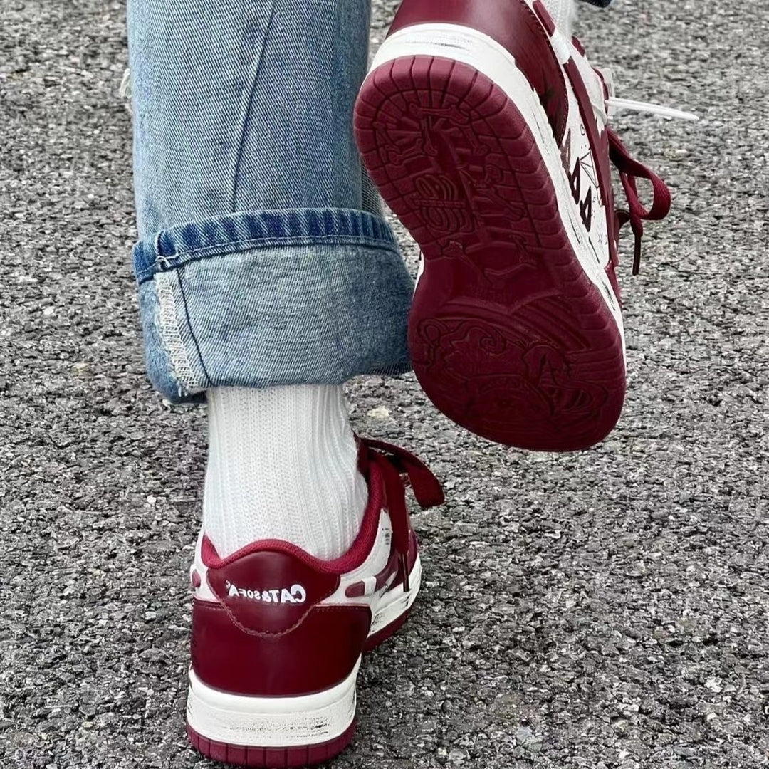 Damen Sportliche Sneakers mit auffälligem Design und komfortabler Dämpfung EB