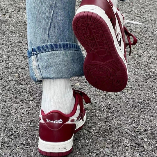 Damen Sportliche Sneakers mit auffälligem Design und komfortabler Dämpfung EB