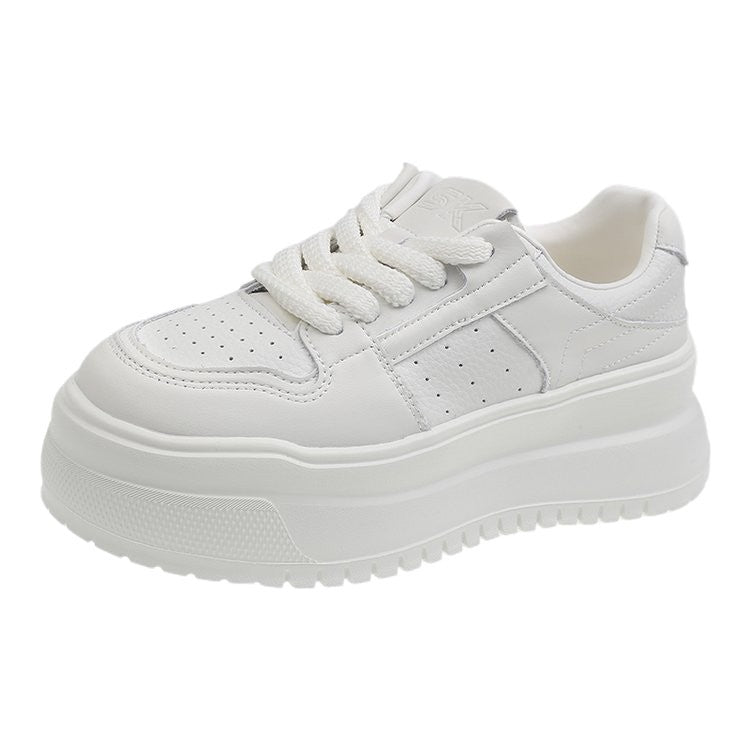 Damen hochbordige Sneaker mit elegantem Design und gepolsterter Sohle EB