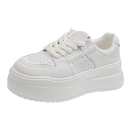 Damen hochbordige Sneaker mit elegantem Design und gepolsterter Sohle EB
