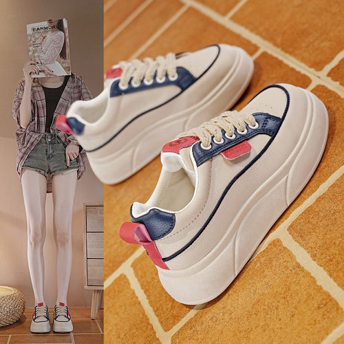 Damen Plateausneaker mit modischem Design und dämpfender Sohle EB