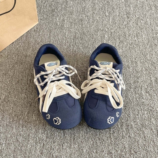 Damen Sportliche Sneakers mit atmungsaktiven Obermaterial und rutschfester Sohle EB