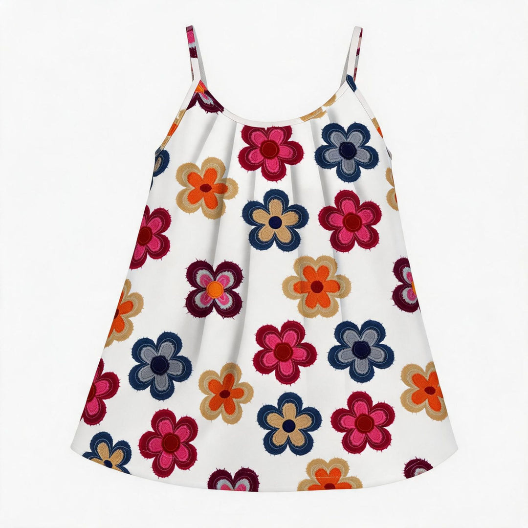 Damen Blütenprint Top EB