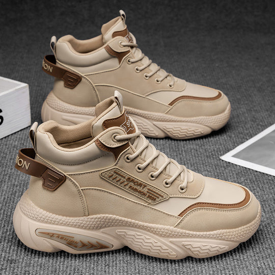 Damen Sportliche hochgeschnittene Sneakers mit verstärkter Dämpfung EB