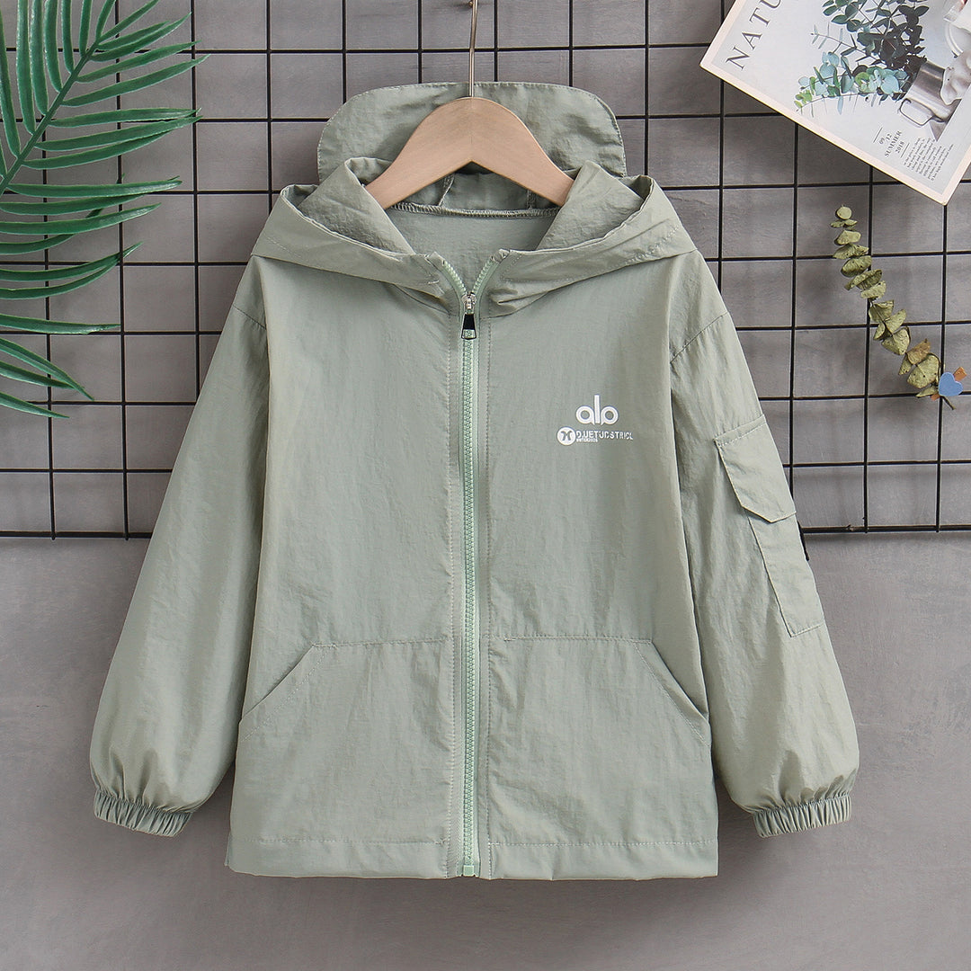 Unisex nan ultraleichte Kapuzenjacke mit Reißverschluss wasserabweisend und atmungsaktiv R&B